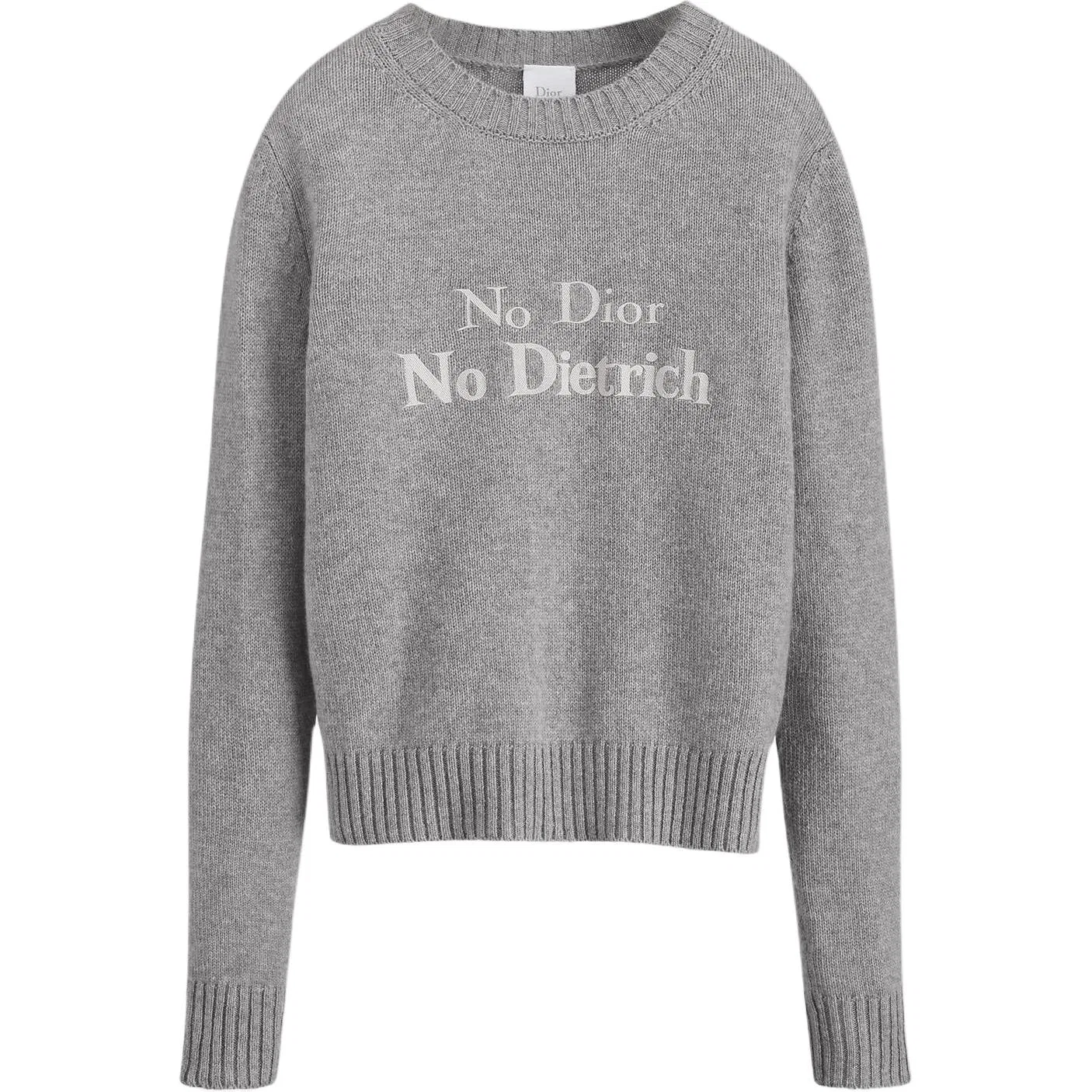 Женский кашемировый свитер DIOR, Gray