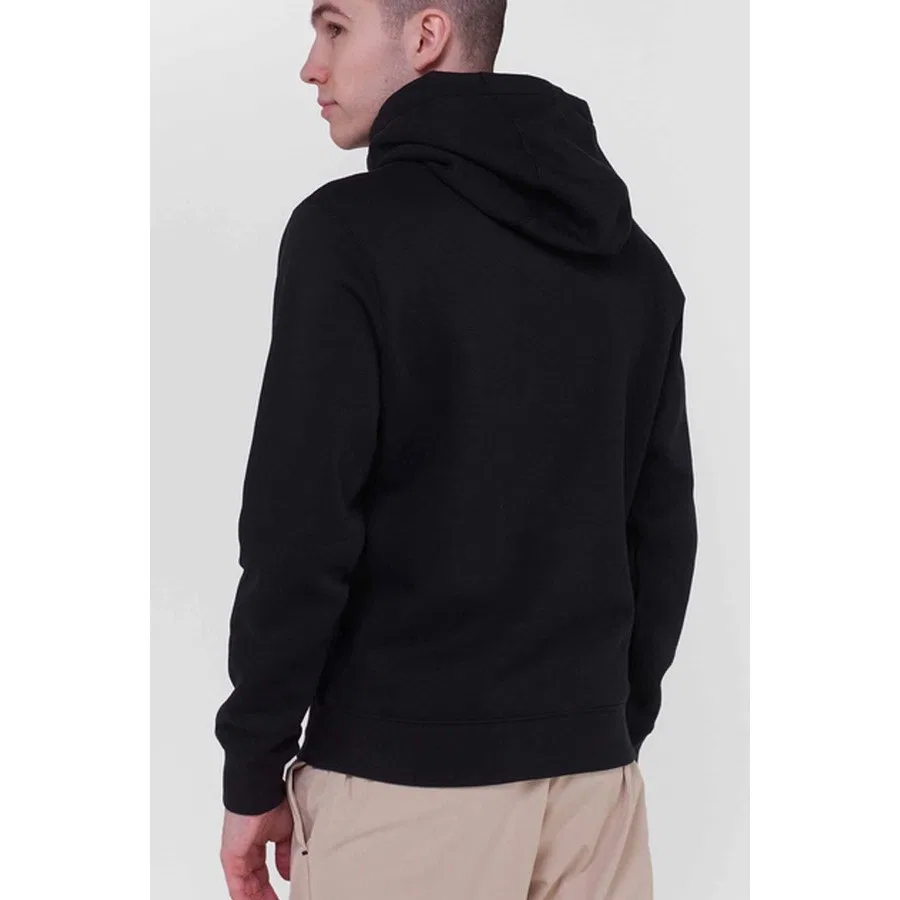 Мужской свитшот с капюшоном и молнией Nike M Flc Park20 Fz Hoodie, Черный — фото 2