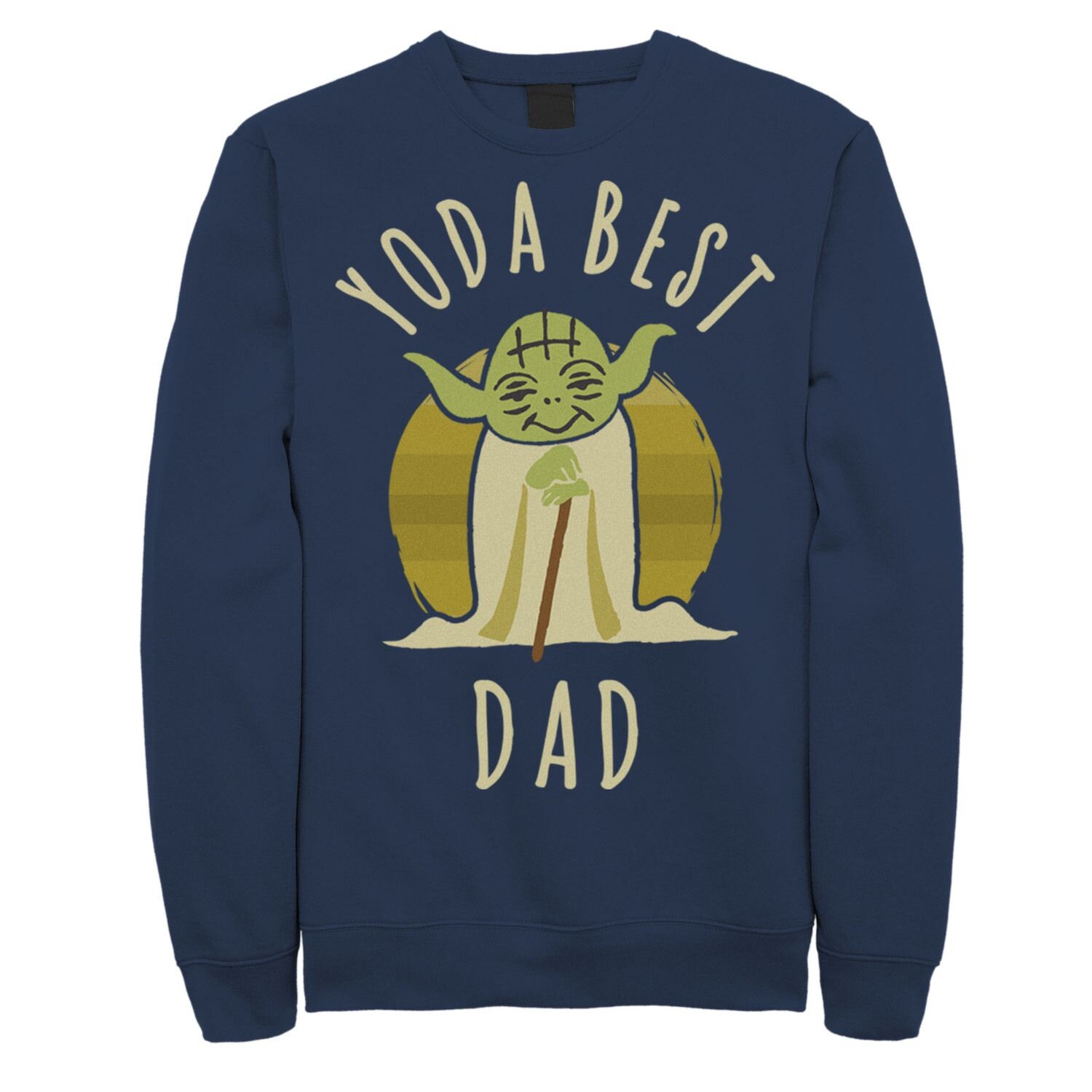 

Мужская толстовка с рисунком Йоды «Звездные войны Йода» Best Dad Dad Licensed Character