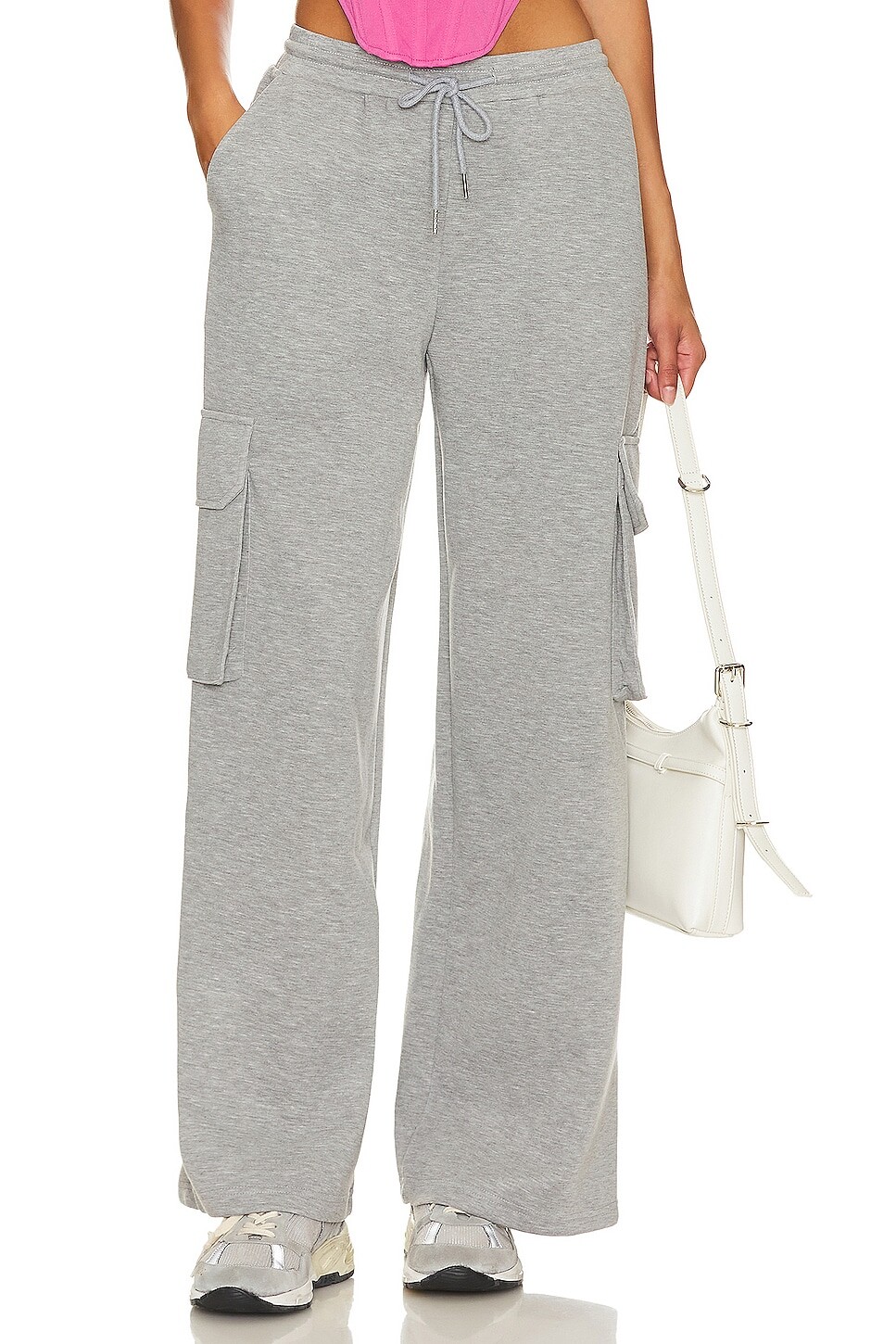 

Спортивные брюки superdown Aida Oversized, серый