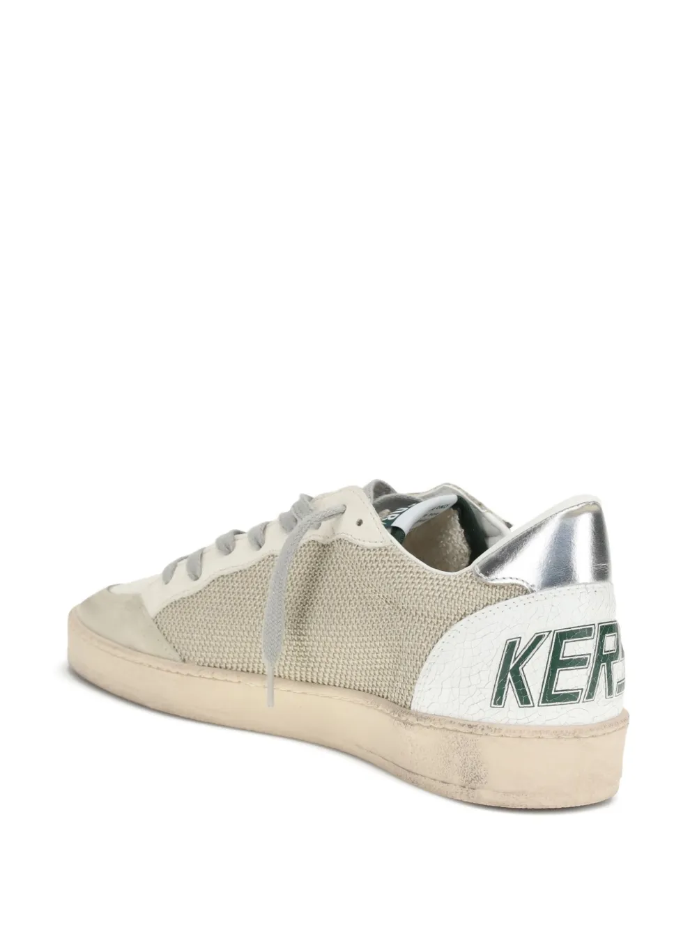 Кеды Ball Star на шнуровке Golden Goose, бежевый — фото 3