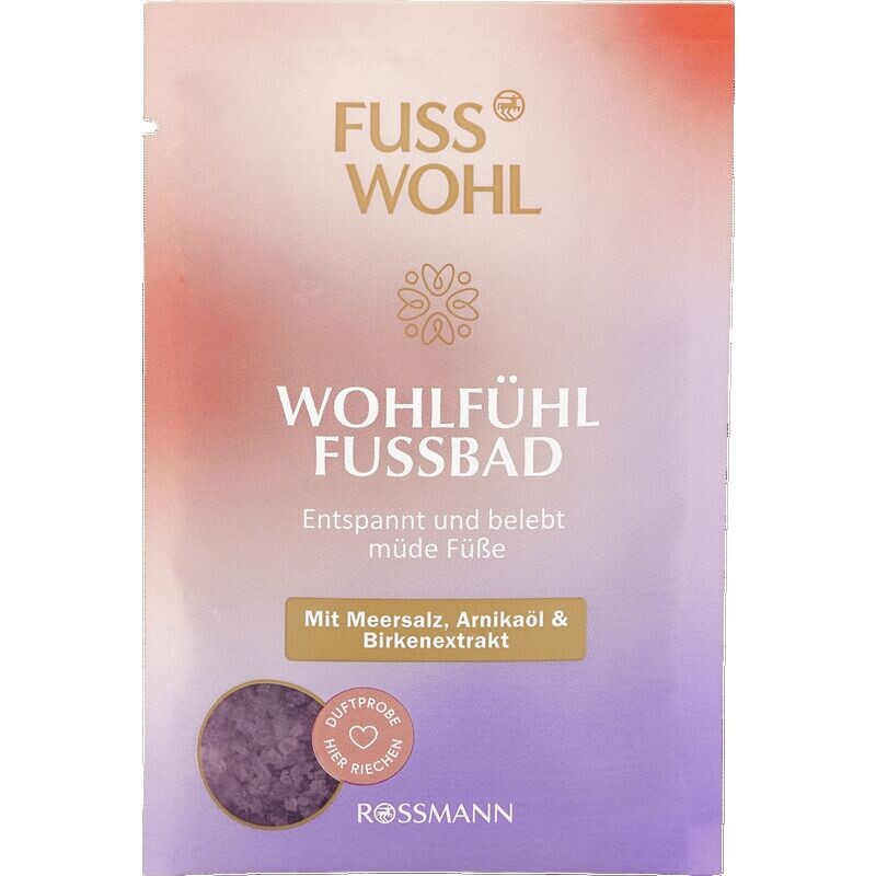 

Приятная ванночка для ног FUSSWOHL, 40 g