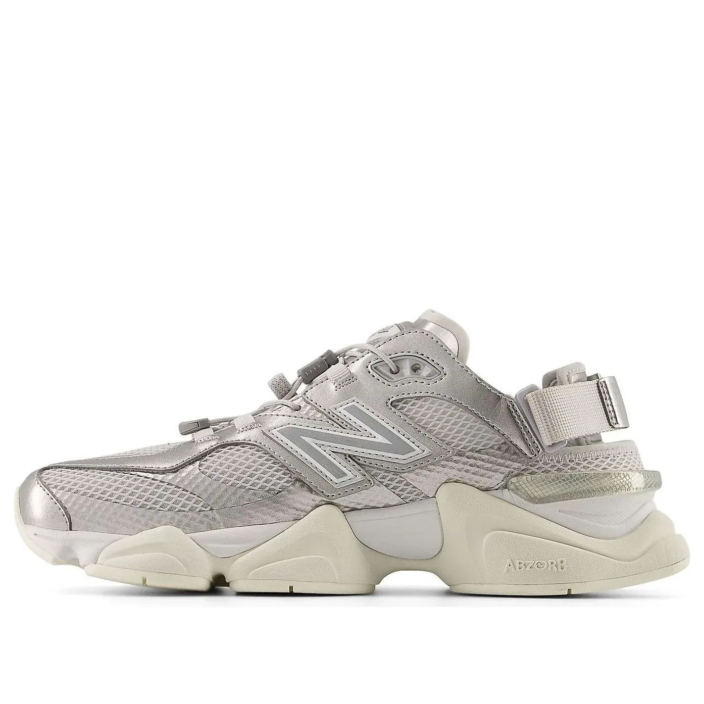 Кроссовки New Balance 9060Sv1 'Silver Metallic Sea Salt' U90605FL, серебро
