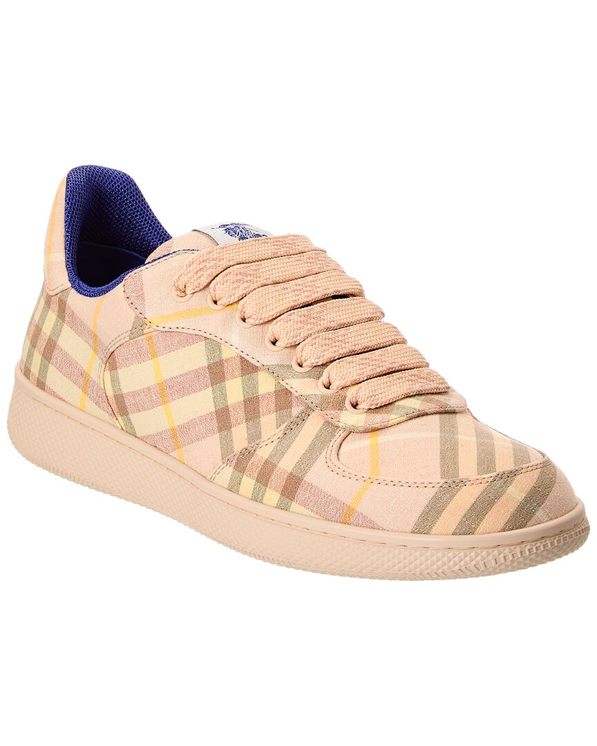 Кроссовки Burberry Terrace Check Canvas, мультиколор