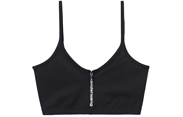 Alexander Wang Женская черная майка для спорта — фото 3