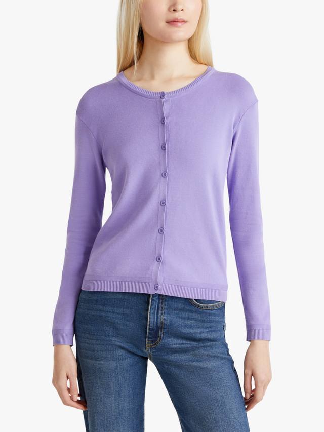 

Хлопка вязаный кардиган Benetton, цвет Periwinkle