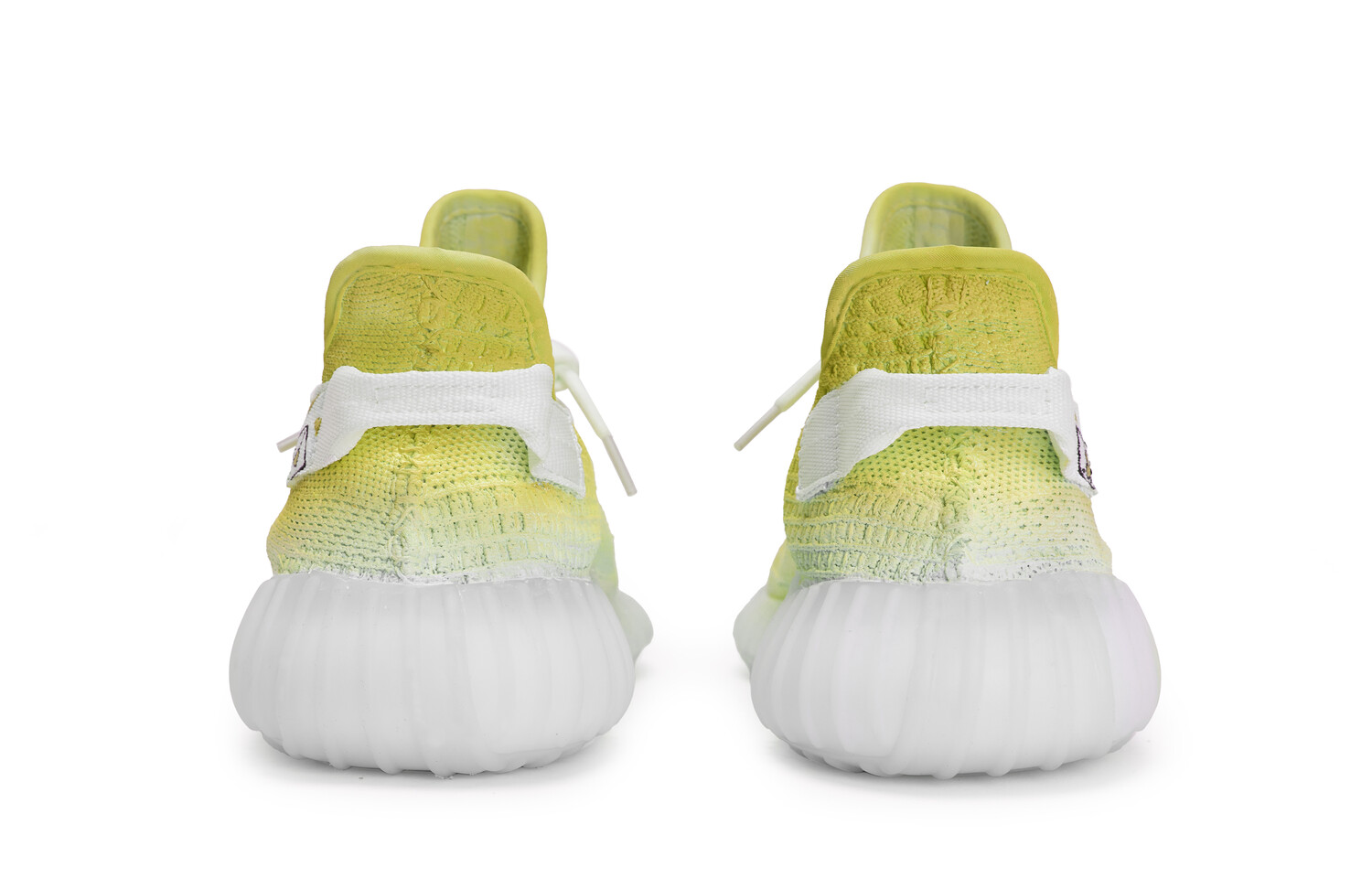 Кроссовки adidas originals Yeezy Boost 350 V2 Lifestyle Shoes Unisex Low-top White, цвет White/Varsity Maize — фото 4