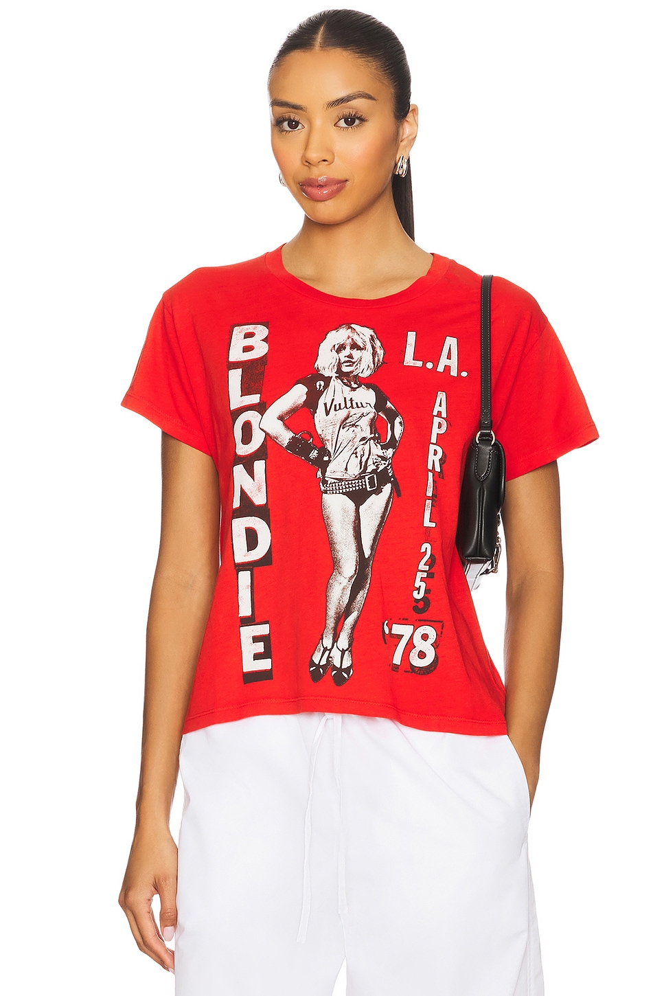 

Футболка сольного выступления Blondie '78 от Daydreamer, cherry red