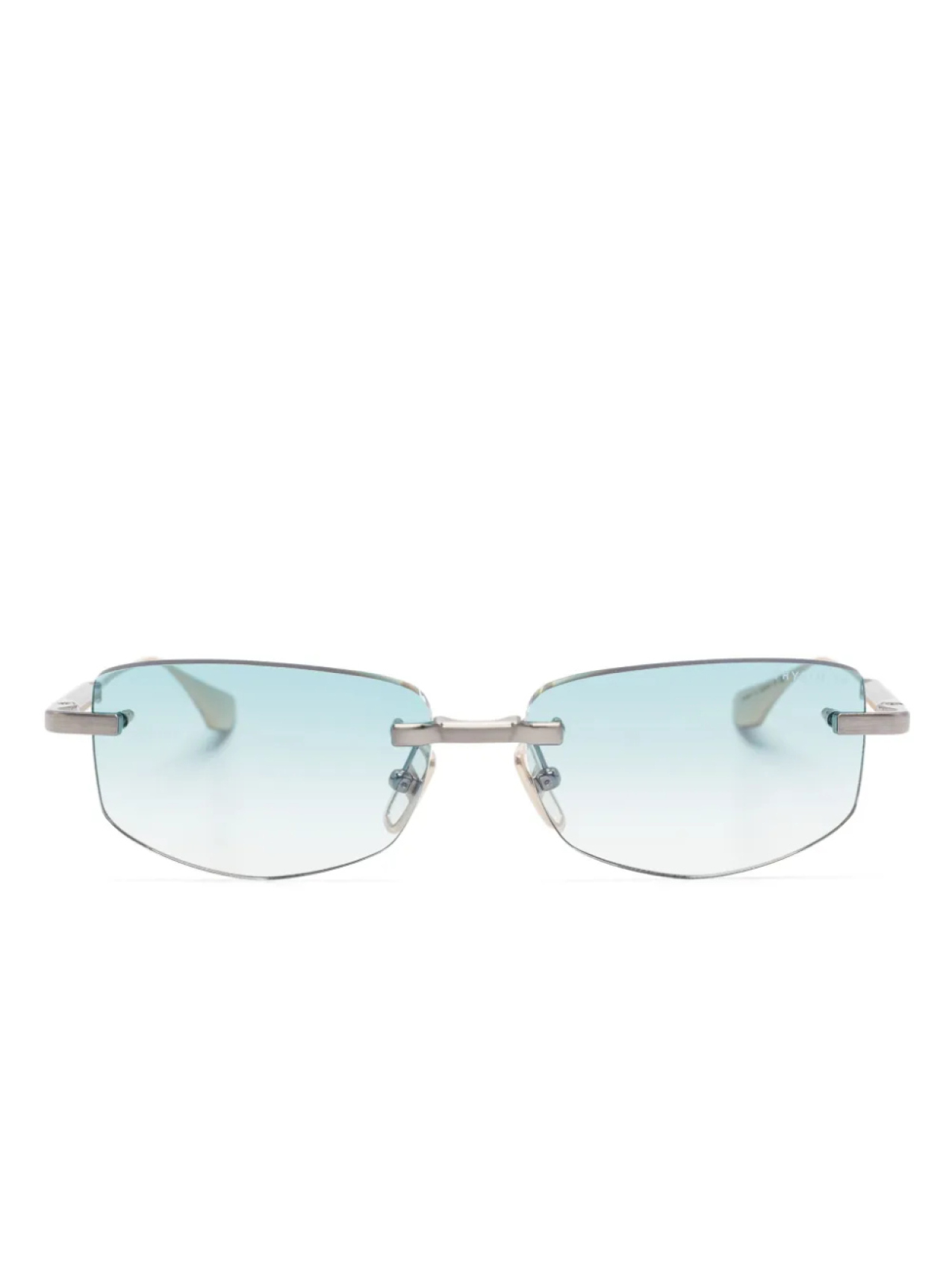 

Dita Eyewear очки в прямоугольной оправе, серебряный