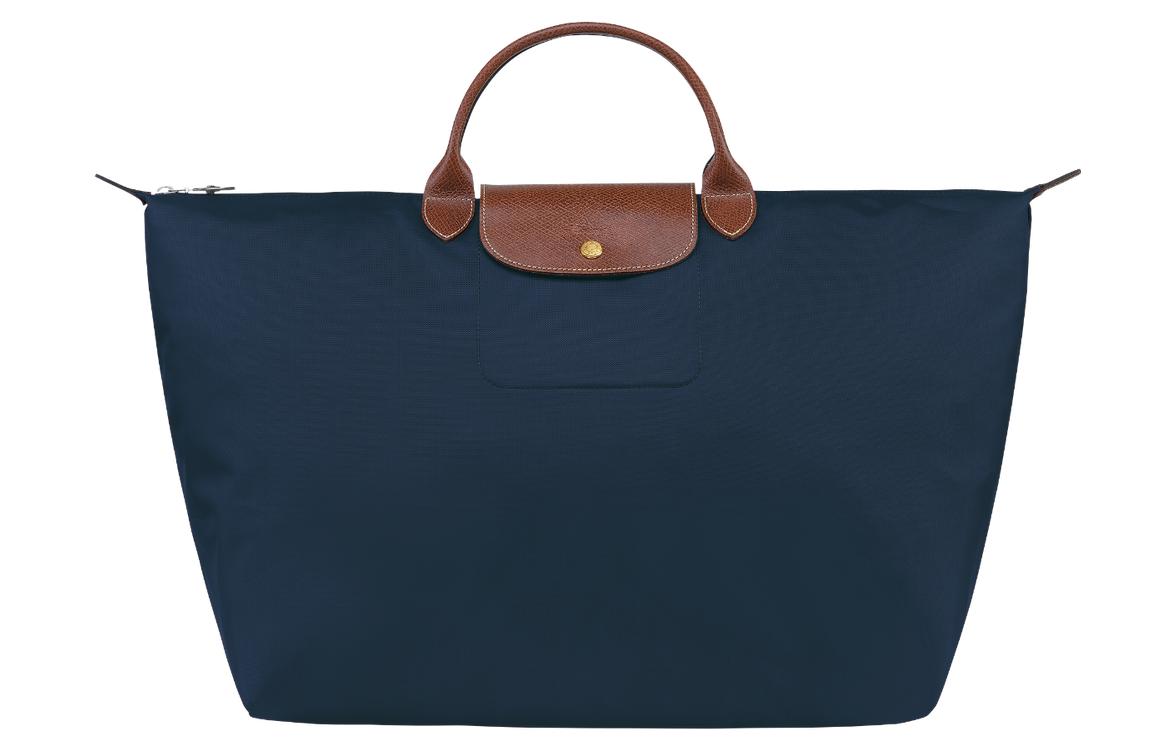 

LONGCHAMP Сумка Le Pliage из холста с кожаной отделкой, Dark Blue