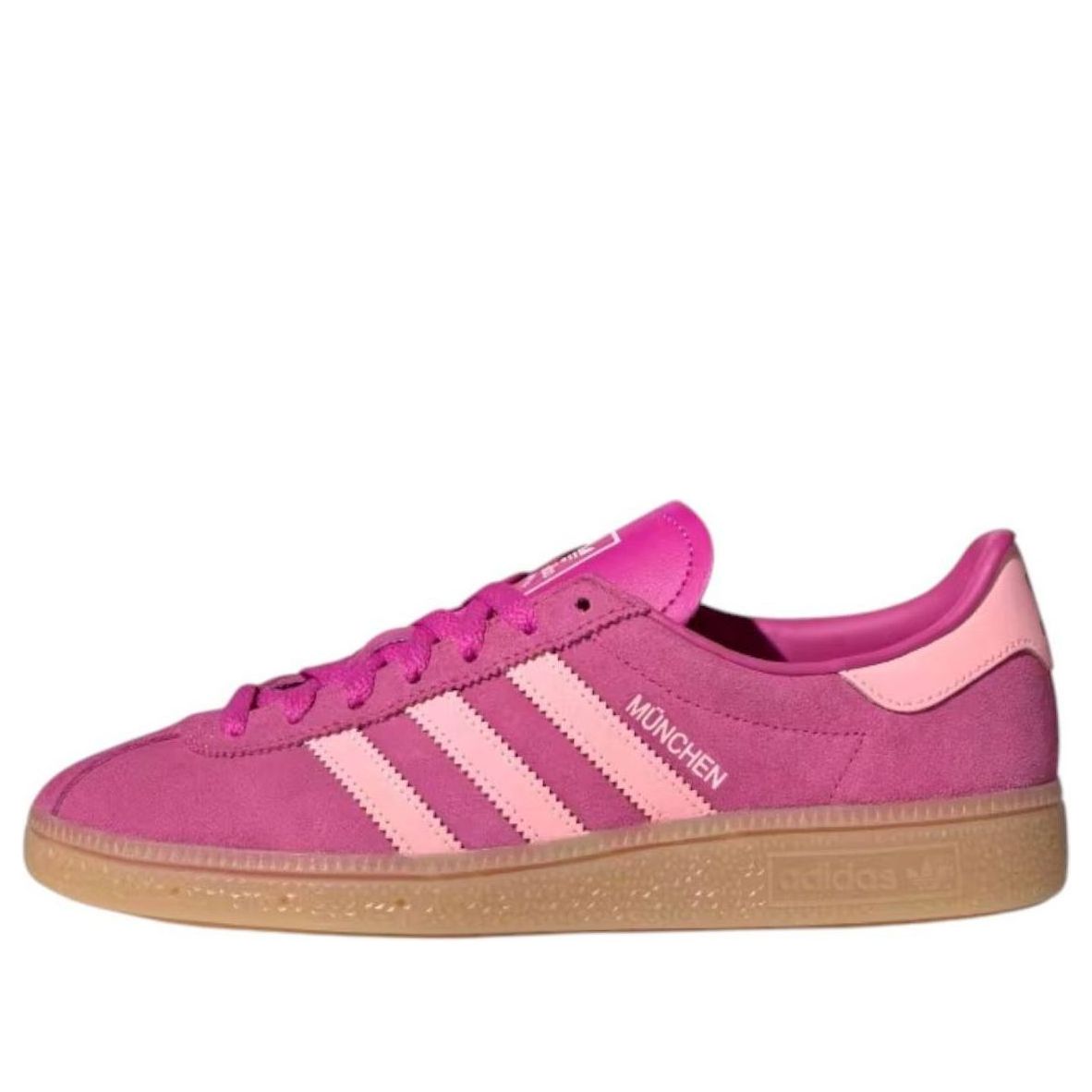 Кроссовки (WMNS) adidas Muenchen 'Semi Lucid Fuchsia Glow Pink Gum'