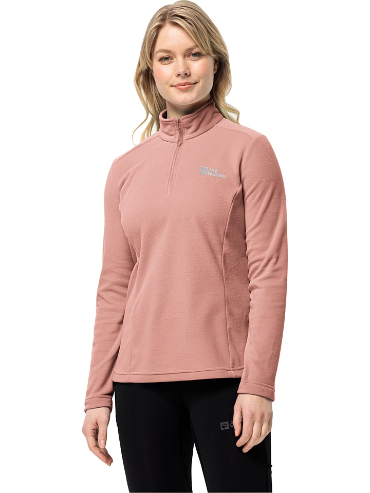 

Флисовая куртка Jack Wolfskin Fleecepulover Taunus, розовый