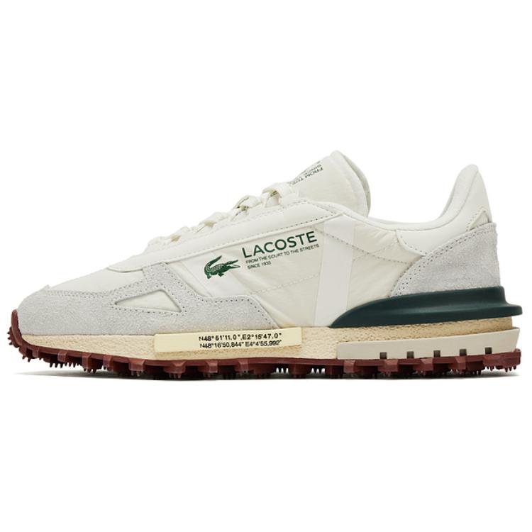

LACOSTE Кроссовки Elite Active Low Top Casual, мужские, белые, зеленые