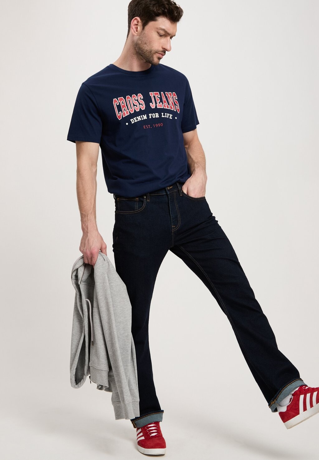 

Джинсы прямого кроя COLIN Cross Jeans, темно-синий