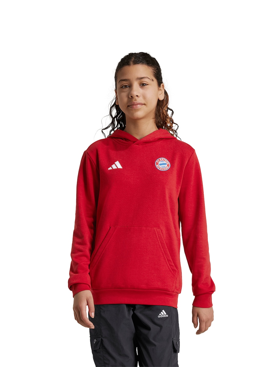 Спортивная толстовка ADIDAS PERFORMANCE DNA, ярко-красный — фото 3