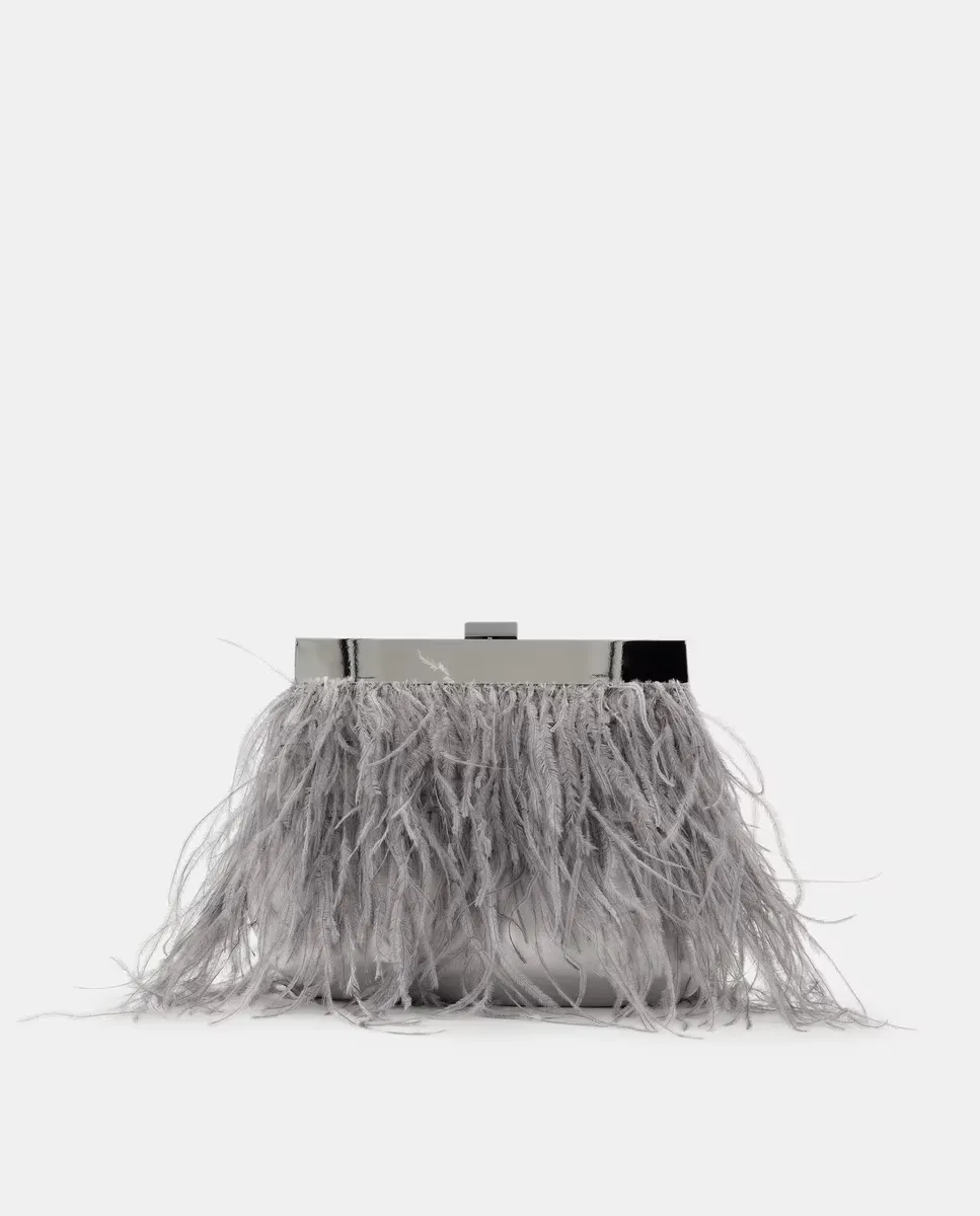 

Сумка с перьями Latouche, цвет 820 Gris medio