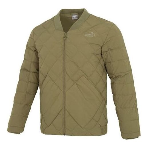 

Куртка das light weight down jacket 'olivegreen' Puma, зеленый