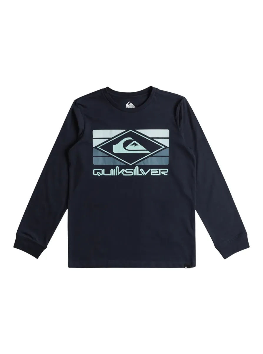 

Рубашка Quiksilver с длинными рукавами "Qs Rainbow", синий