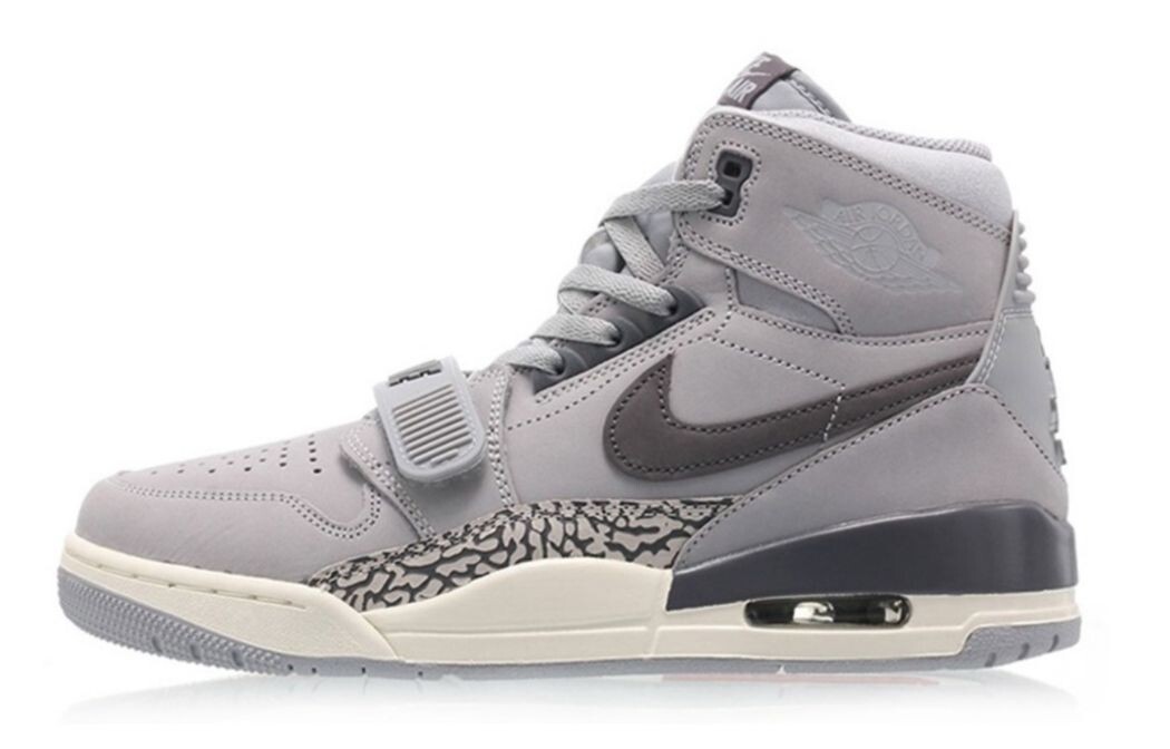 Мужские баскетбольные кроссовки Jordan Legacy 312 Vintage, Silver — фото 4