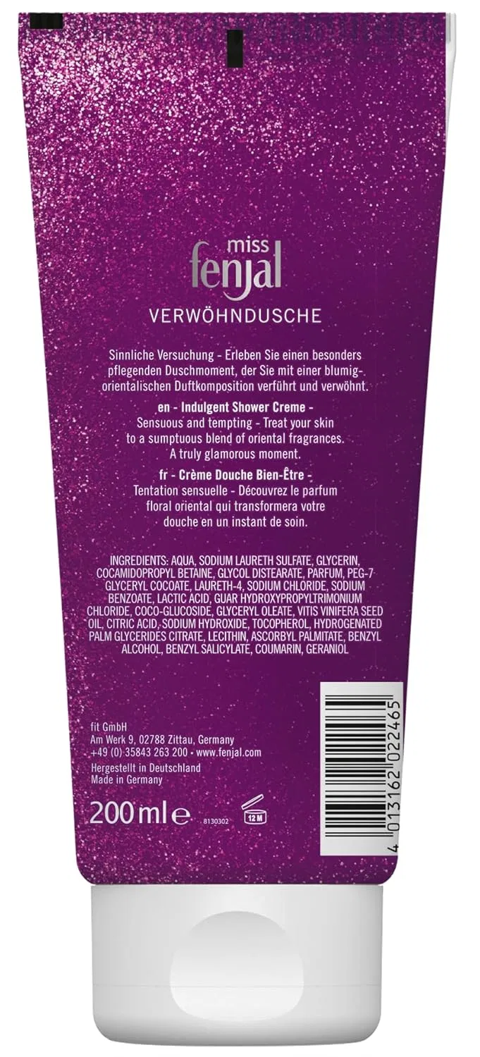 Гель для душа miss fenjal Touch of Purple с ароматом апельсинового цвета и жасмина Miss Fenjal — фото 2