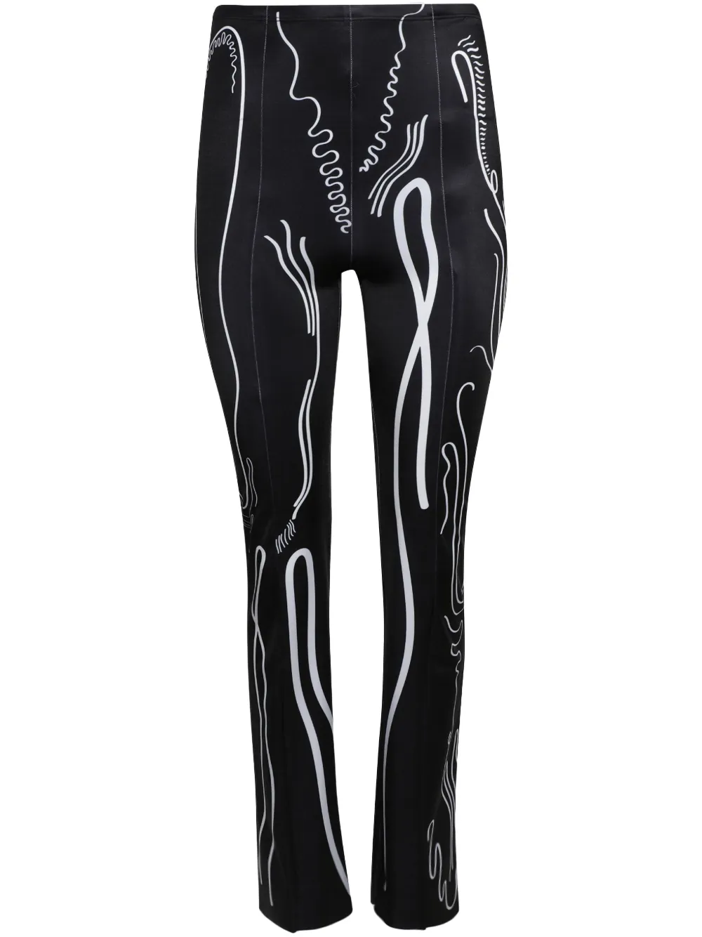 

Брюки с принтом Di Petsa, черный