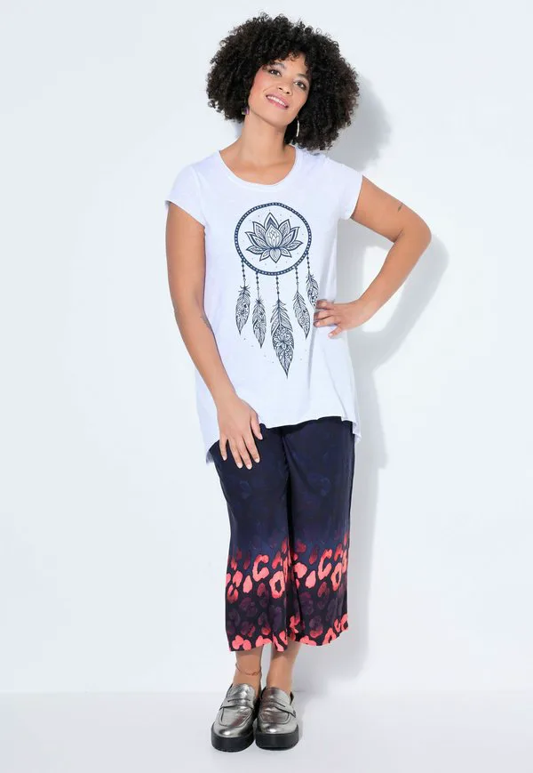 

Футболка alinie glitzersteinchen auf dem traumfänger с принтом Angel Of Style, Snow White, Белый, Футболка alinie glitzersteinchen auf dem traumfänger с принтом Angel Of Style, Snow White