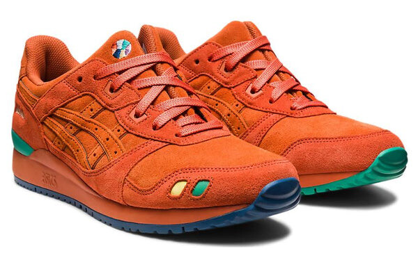 Кроссовки x ballaholic gel lyte iii og спортивная обувь Asics, оранжевый — фото 3