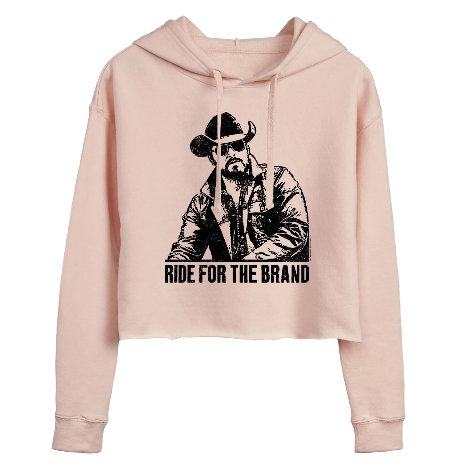 

Укороченная худи с рисунком Yellowstone для юниоров "Ride For The Brand" Licensed Character