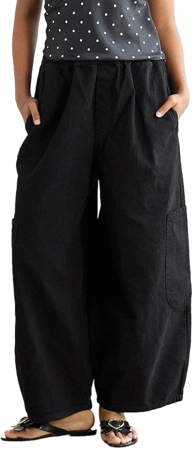 

Женские джинсы с карманами, свободного кроя, на резинке WNGECAT