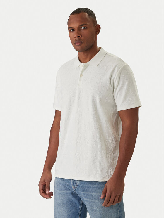 

Поло regular fit M6RP25 KCFE2 Guess, экрю