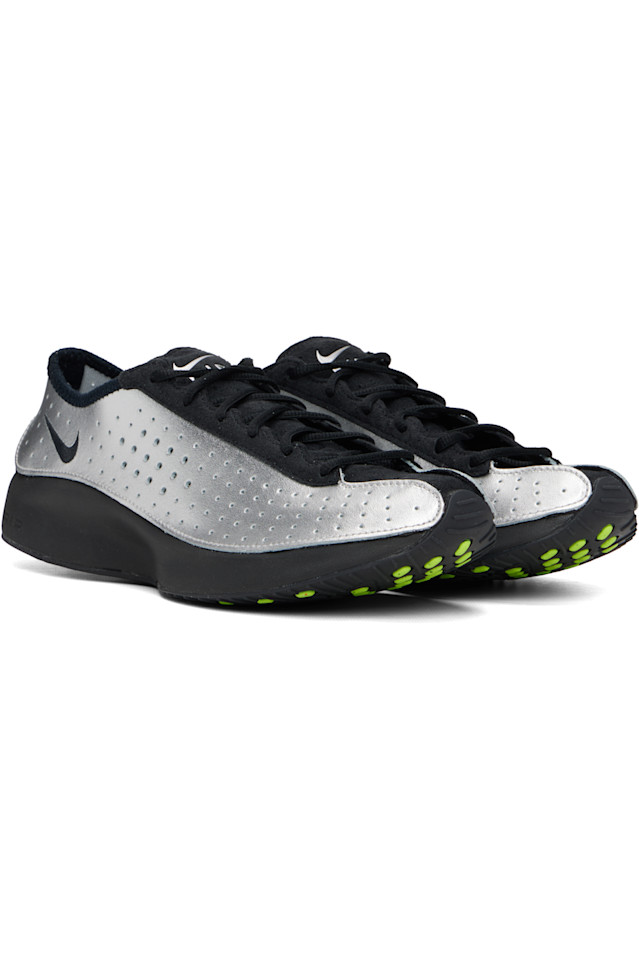 Nike Серебристо-Черные кроссовки Air Superfly — фото 4