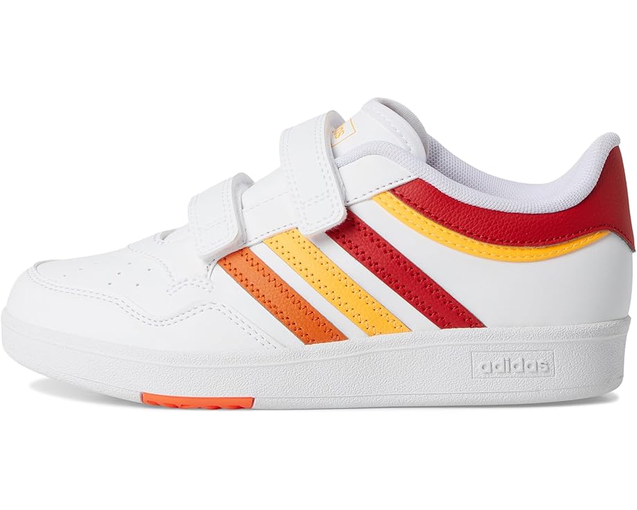 Кроссовки adidas Kids Hoops 4.0 Shoes, цвет White/Better Scarlet/Flash Orange — фото 4