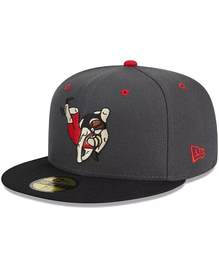 

Мужская серая шляпа Cedar Rapids Kernels Theme Nights Cedar Rapids Mat Grapplers 59FIFTY New Era, серый