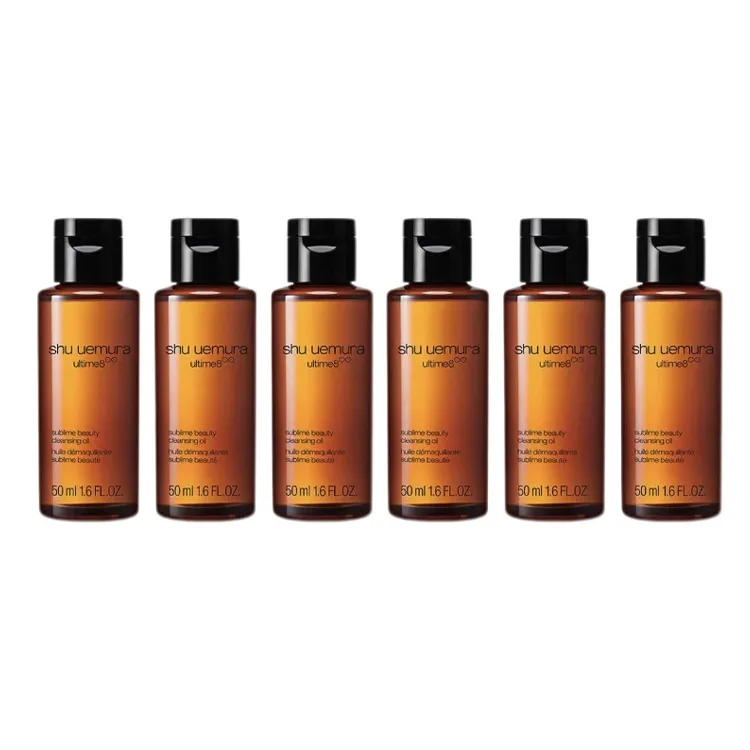 Shu Uemura Образец очищающего масла Amber для контроля жирности, 15 мл/50 мл, подарок на Новый год или день рождения для девушки, 50ml*6