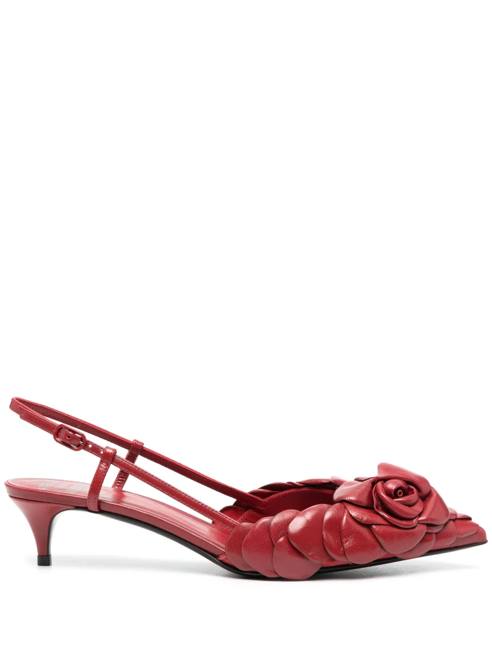 Туфли 03 Rose Edition 40 с ремешком на пятке Valentino Garavani, красный