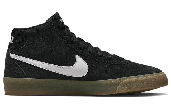 Кроссовки sb bruin высокие Nike, черный — фото 3