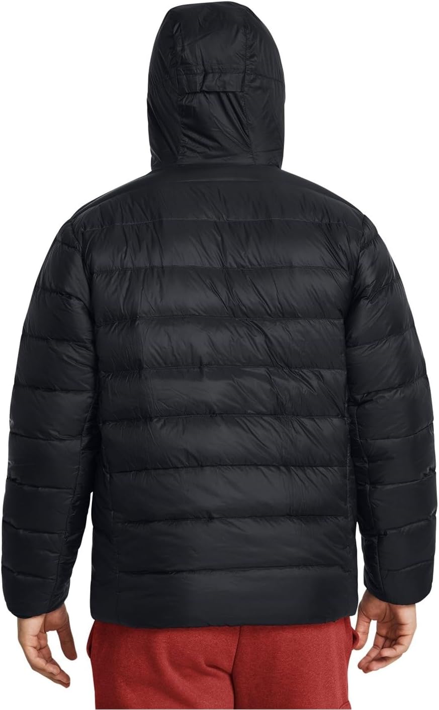 Куртка-пуховик Legend Down Hooded Jacket унисекс-взрослого возраста от Under Armour, Black — фото 3