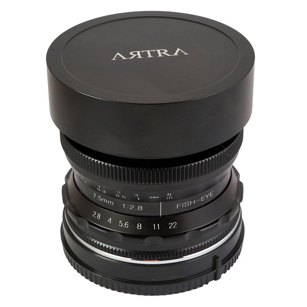 

Объектив Artra Lab Oculilumen 7.5mm f/2.8 Fisheye, Micro 4/3 Mount, черный