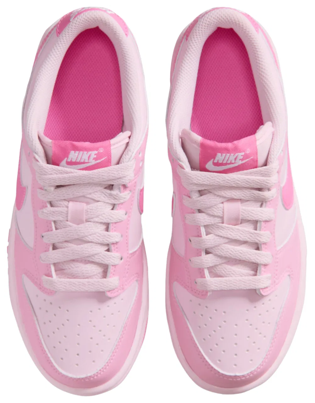 Кроссовки для девочек Dunk Low N Nike, цвет Pink Rise/Playful Pink/Pink Foam — фото 4