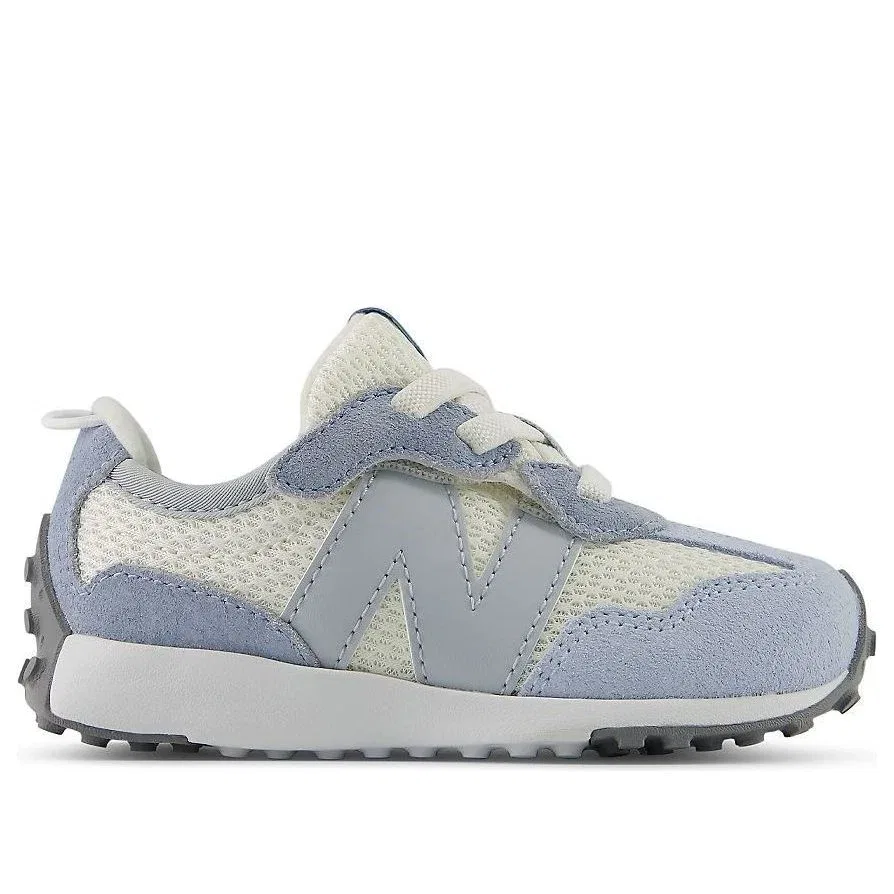Детские кроссовки с текстильным верхом 327 'Snow Gray Light Zinc Blue' New Balance, Snow Gray/Light Zinc Blue — фото 2