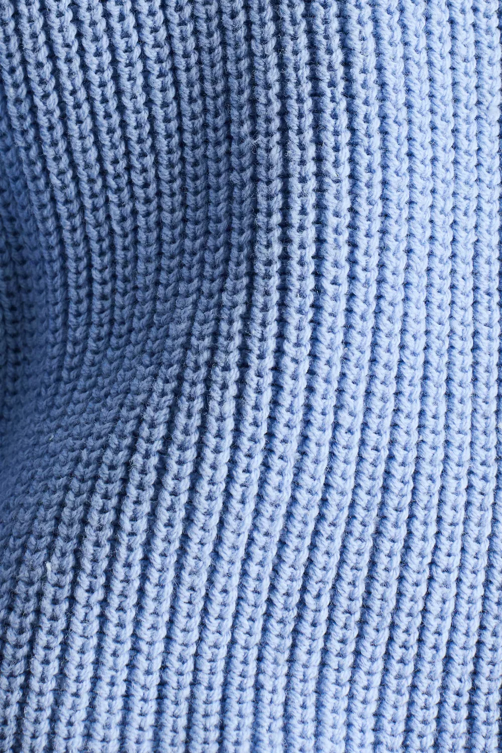 Свитер в рубчик H&M, Blau — фото 2