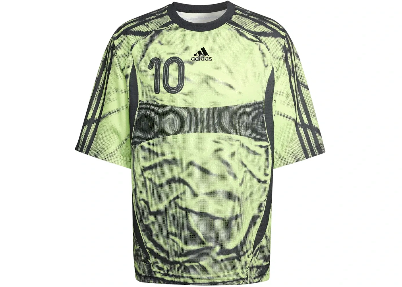Мужская футбольная джерси с принтом Adilenium Season 4 Teamgeist Adidas, Pulse Lime