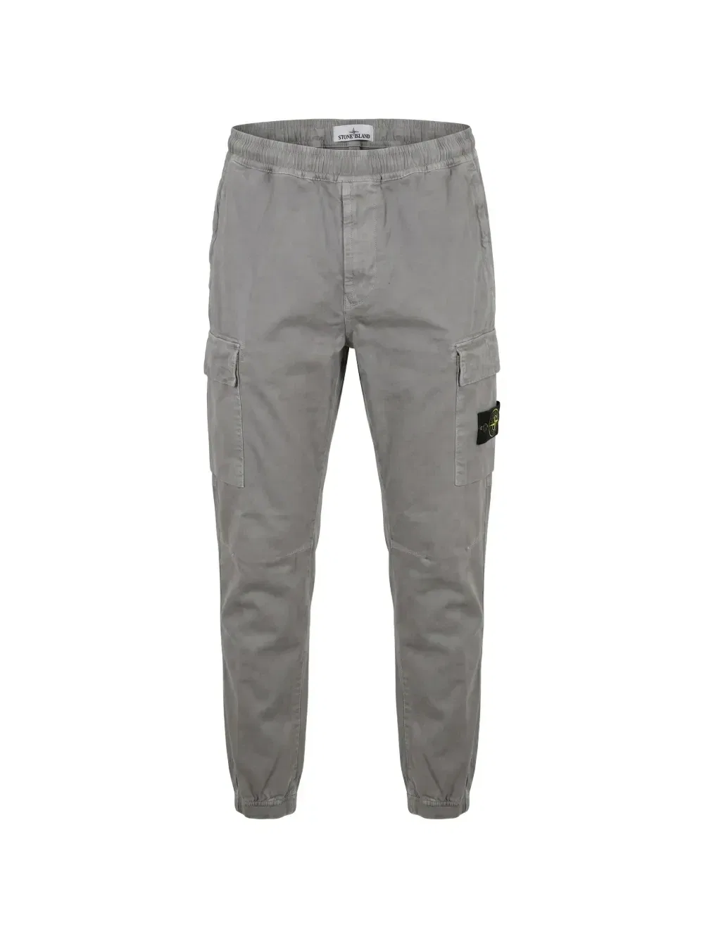 Брюки с нашивкой-логотипом Stone Island, серый