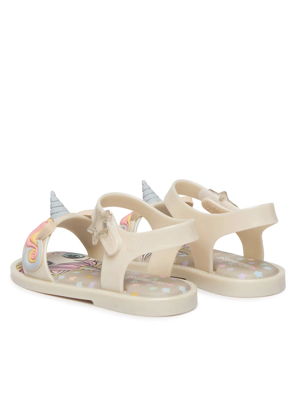 Сандалии для девочки Mini Mar Sandal Uni Bb Melissa, бежевый — фото 3