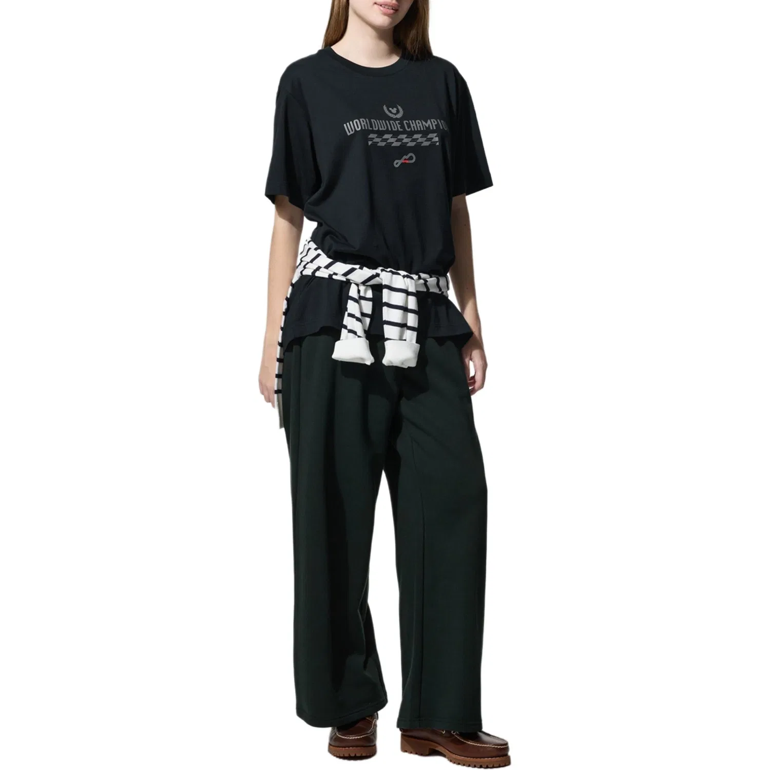 Футболка X Formula 1, UNIQLO, Black — фото 4