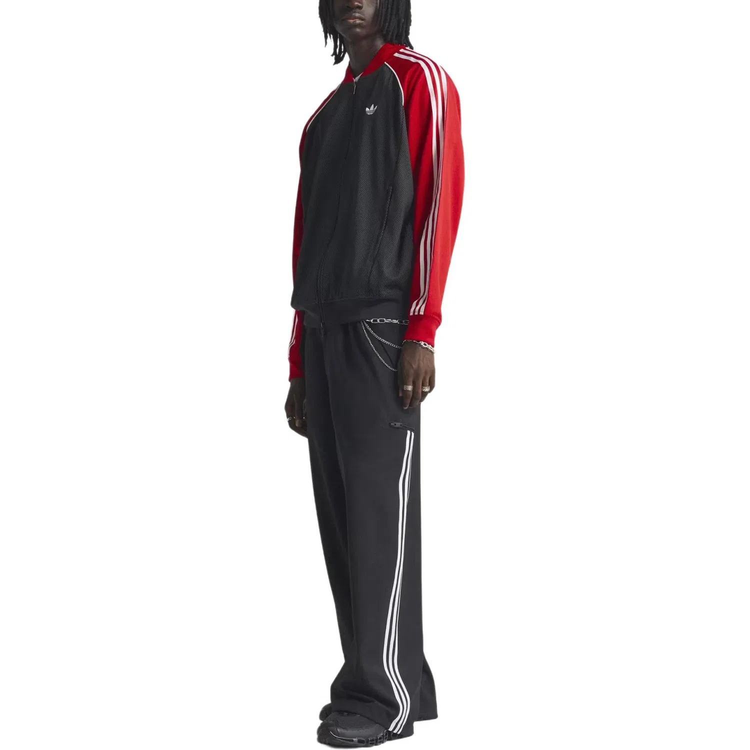 Мужская куртка сезонная с утеплителем Adidas Originals, Black — фото 3