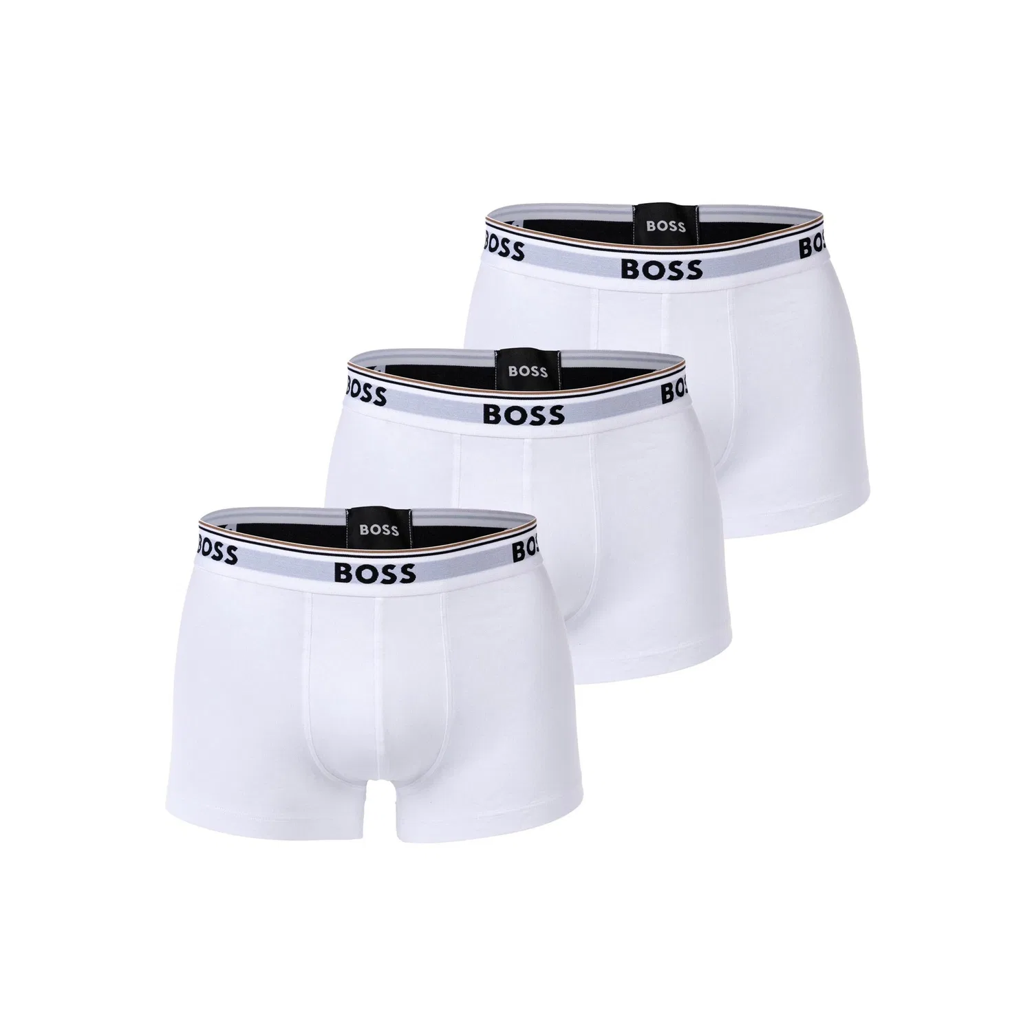 Мужские боксеры в упаковке 3 штуки BOSS, White