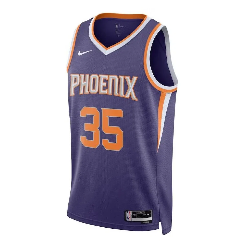 Джерси баскетбольное с принтом Phoenix Suns Kevin Durant Nike, фиолетовый