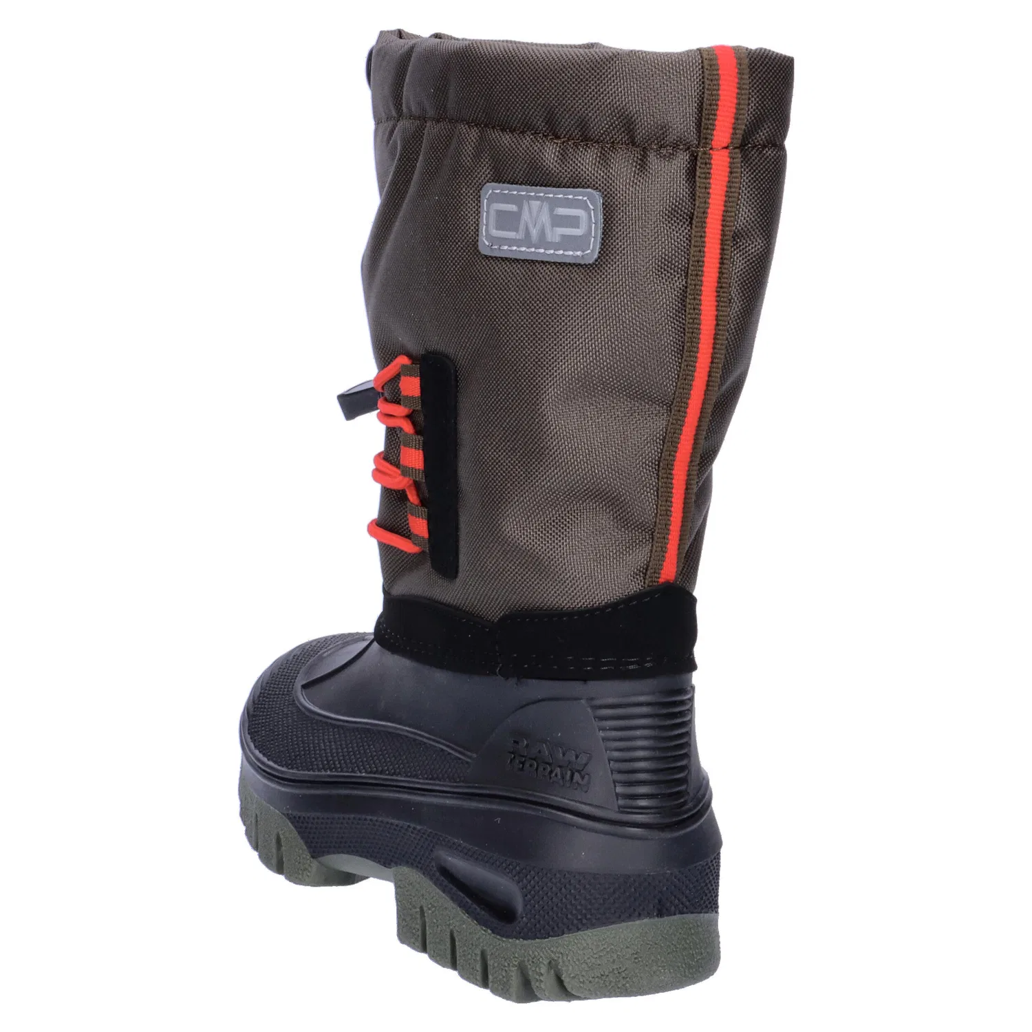 Детские зимние ботинки водонепроницаемые Ahto WP Snow Boots Cmp, Grun Olivgrun Beige — фото 4