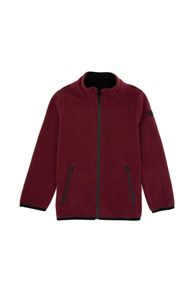 Детский кардиган для мальчиков с длинным рукавом U.S. Polo Assn., Plum